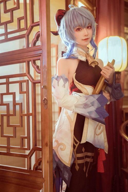 甘雨cos直播吃瓜,瓜田里的欢乐时光