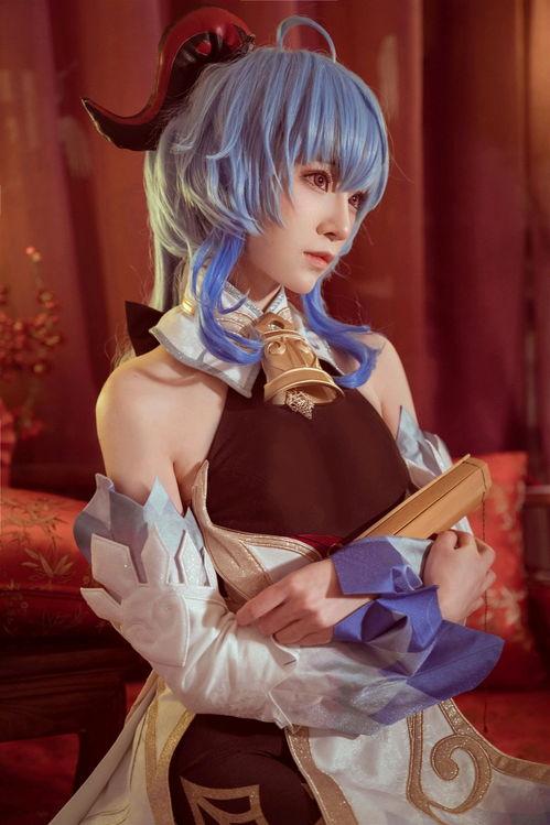 甘雨cos直播吃瓜,瓜田里的欢乐时光