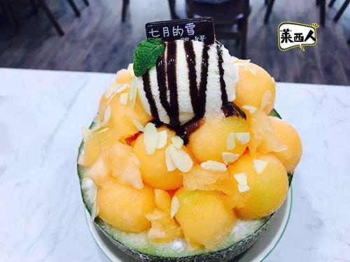 吃哈密瓜冰糕,哈密瓜冰糕，甜蜜与清凉的完美邂逅