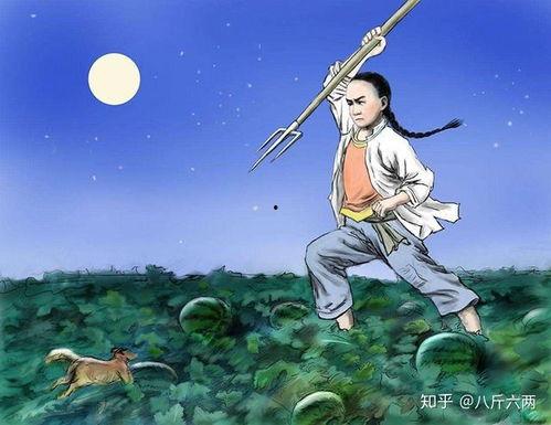 带你吃瓜少年闰土,带你领略瓜界少年风采